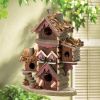 Songbird Valley Multi-Level Wood Bird Lodge